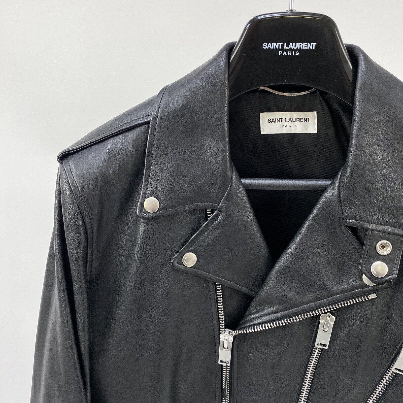 SAINT LAURENT PARIS ジャケット 楽天市場】【中古】Saint Laurent Paris レザートラッカー