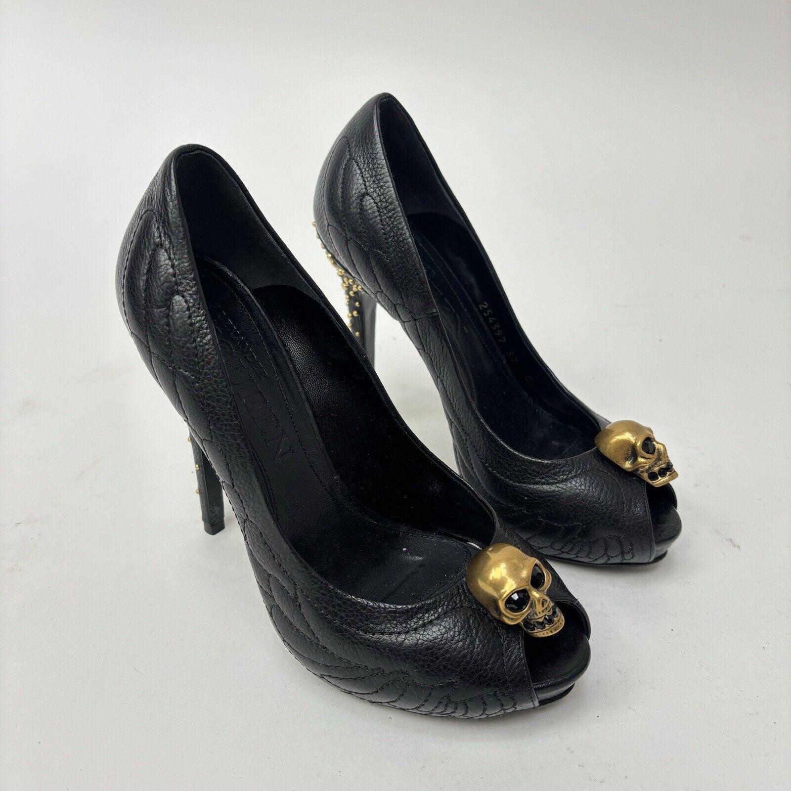 Alexander mcqueen skull sandals online